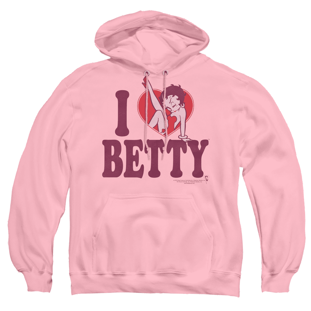 Betty Boop I Heart Betty – Pullover Hoodie