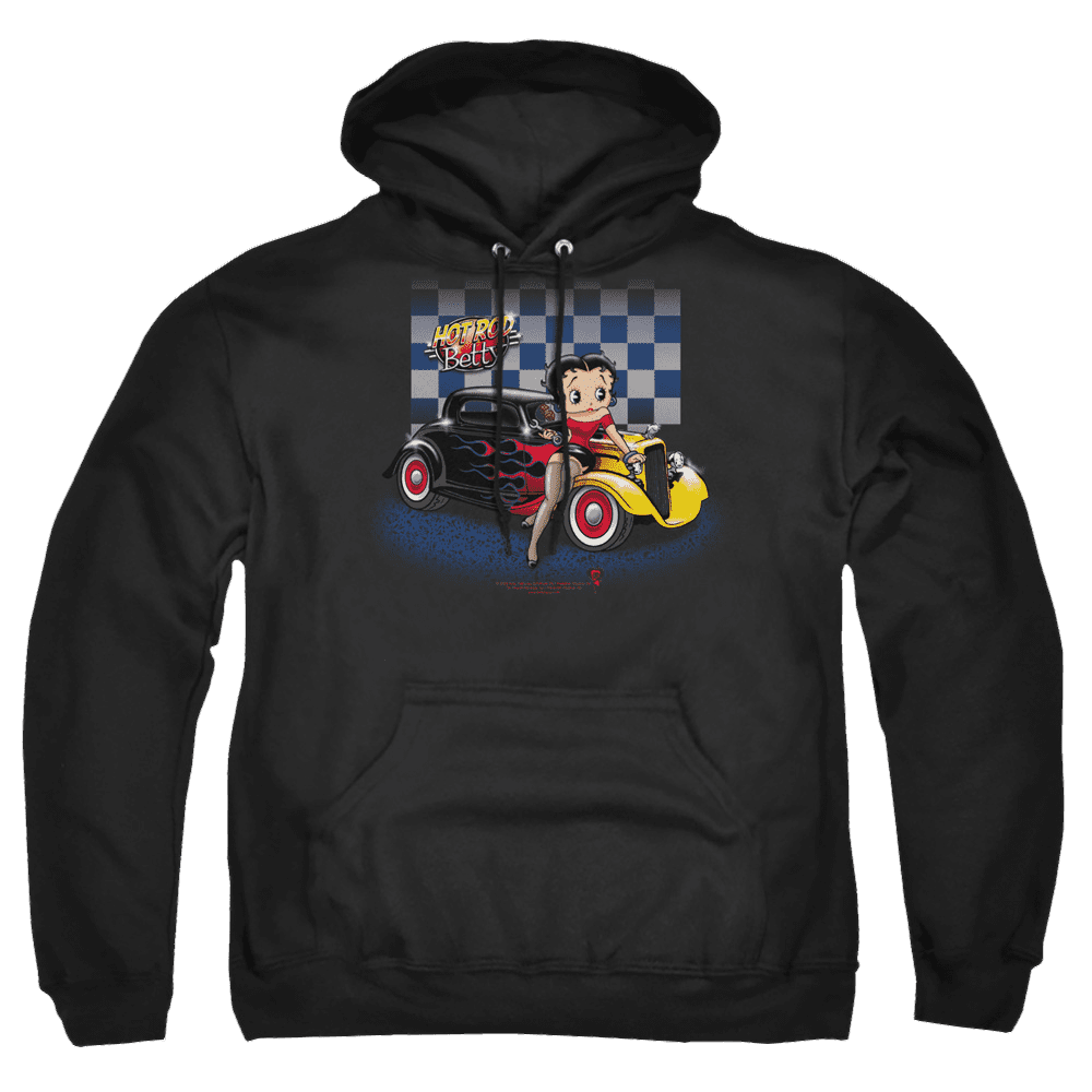 Betty Boop Hot Rod Boop – Pullover Hoodie