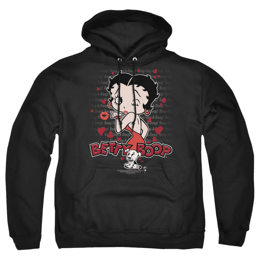 Betty Boop Classic Kiss – Pullover Hoodie