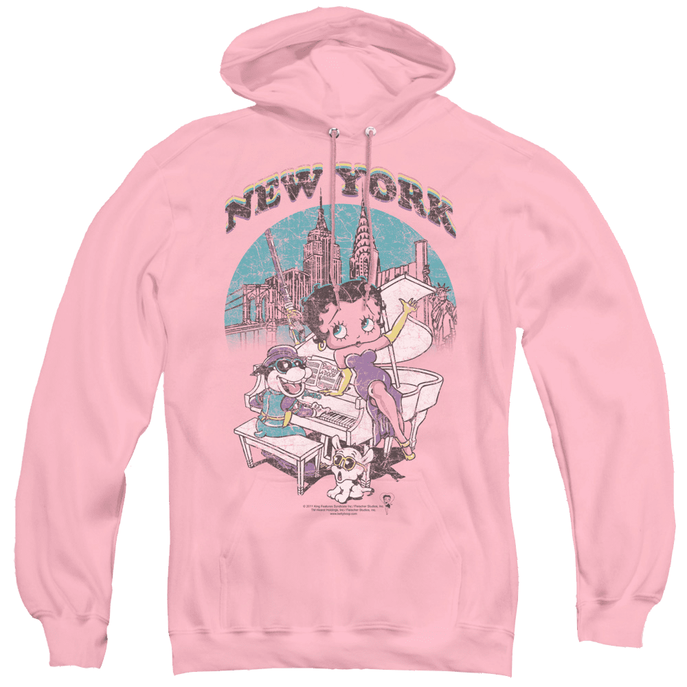 Betty Boop Singing In Ny – Pullover Hoodie