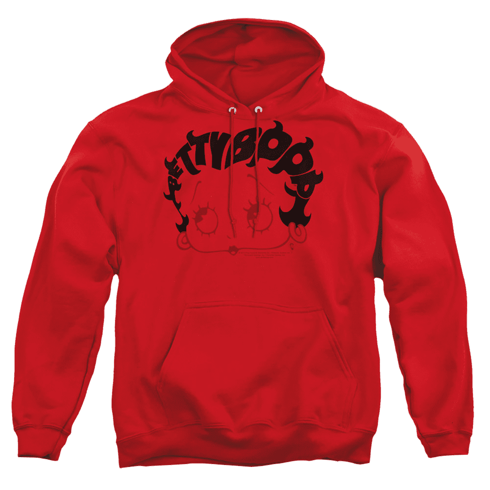 Betty Boop Word Hair – Pullover Hoodie