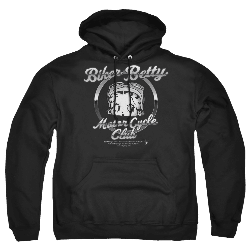 Betty Boop Chromed Logo – Pullover Hoodie