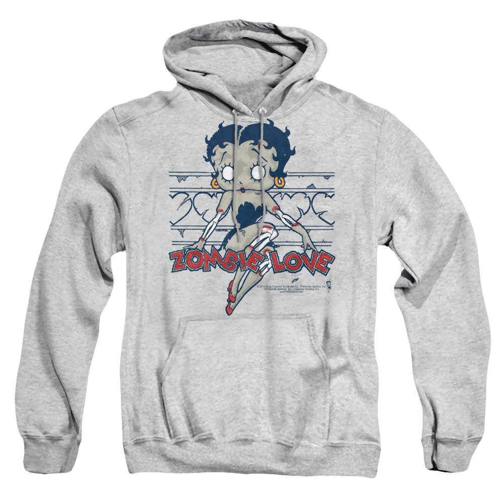 Betty Boop Zombie Pinup – Pullover Hoodie