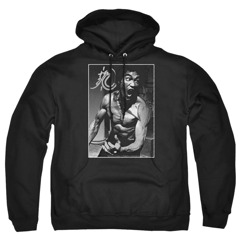 Bruce Lee Focused Rage – Pullover Hoodie