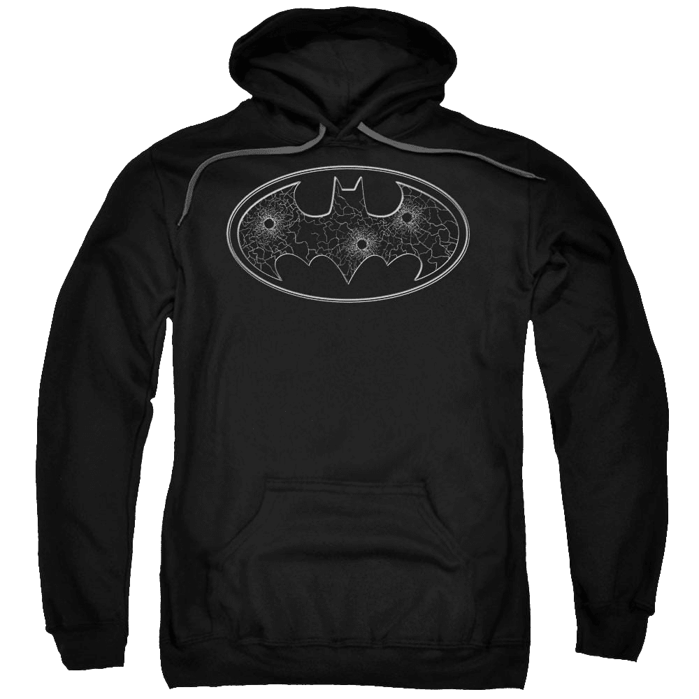 Batman Glass Hole Logo – Pullover Hoodie