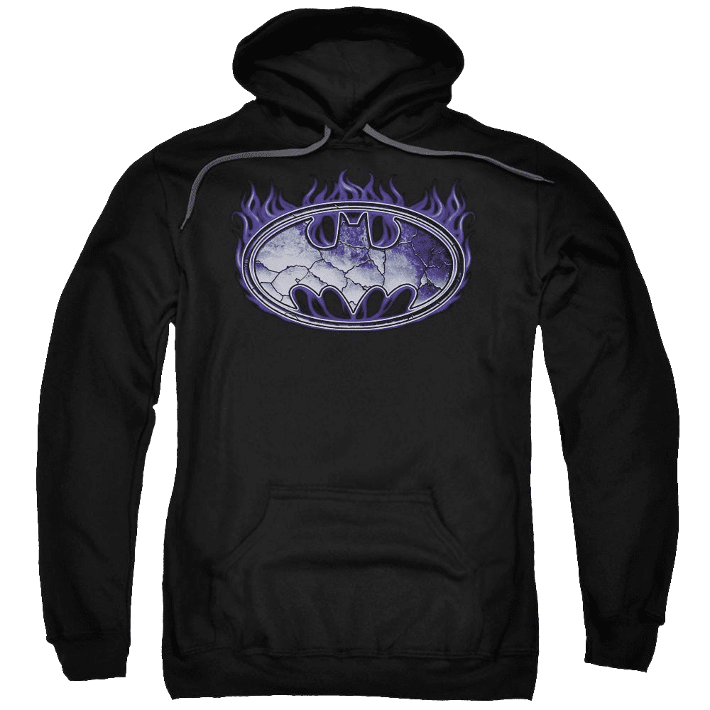 Batman Cracked Shield – Pullover Hoodie