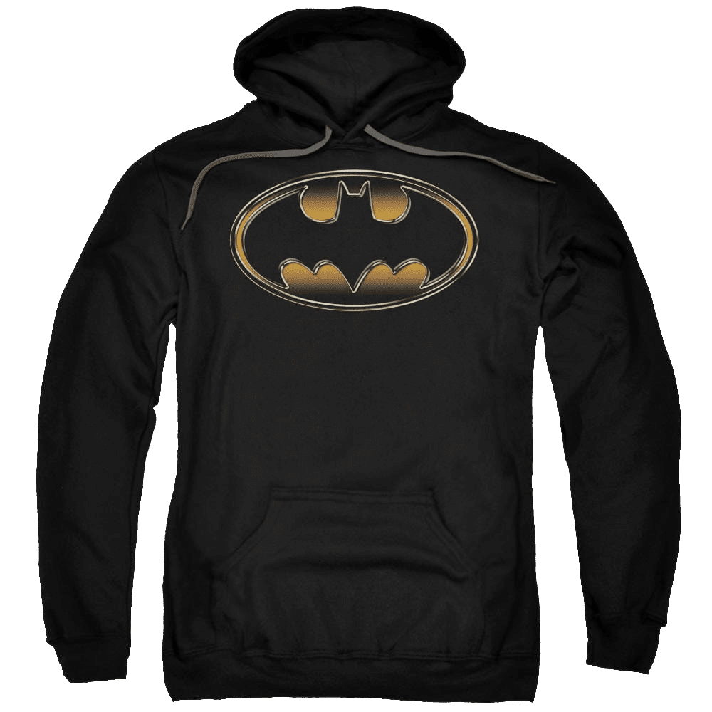 Batman Black & Gold Embossed – Pullover Hoodie