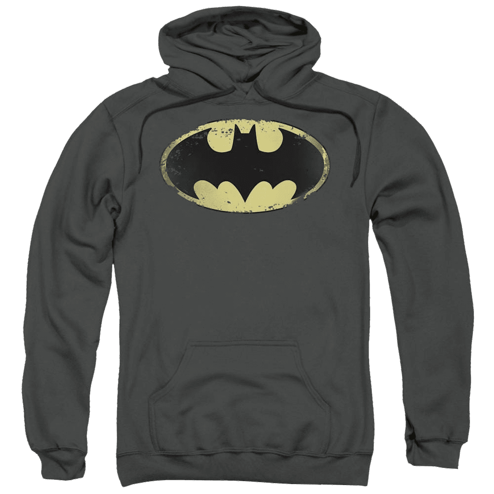 Batman Distressed Shield – Pullover Hoodie