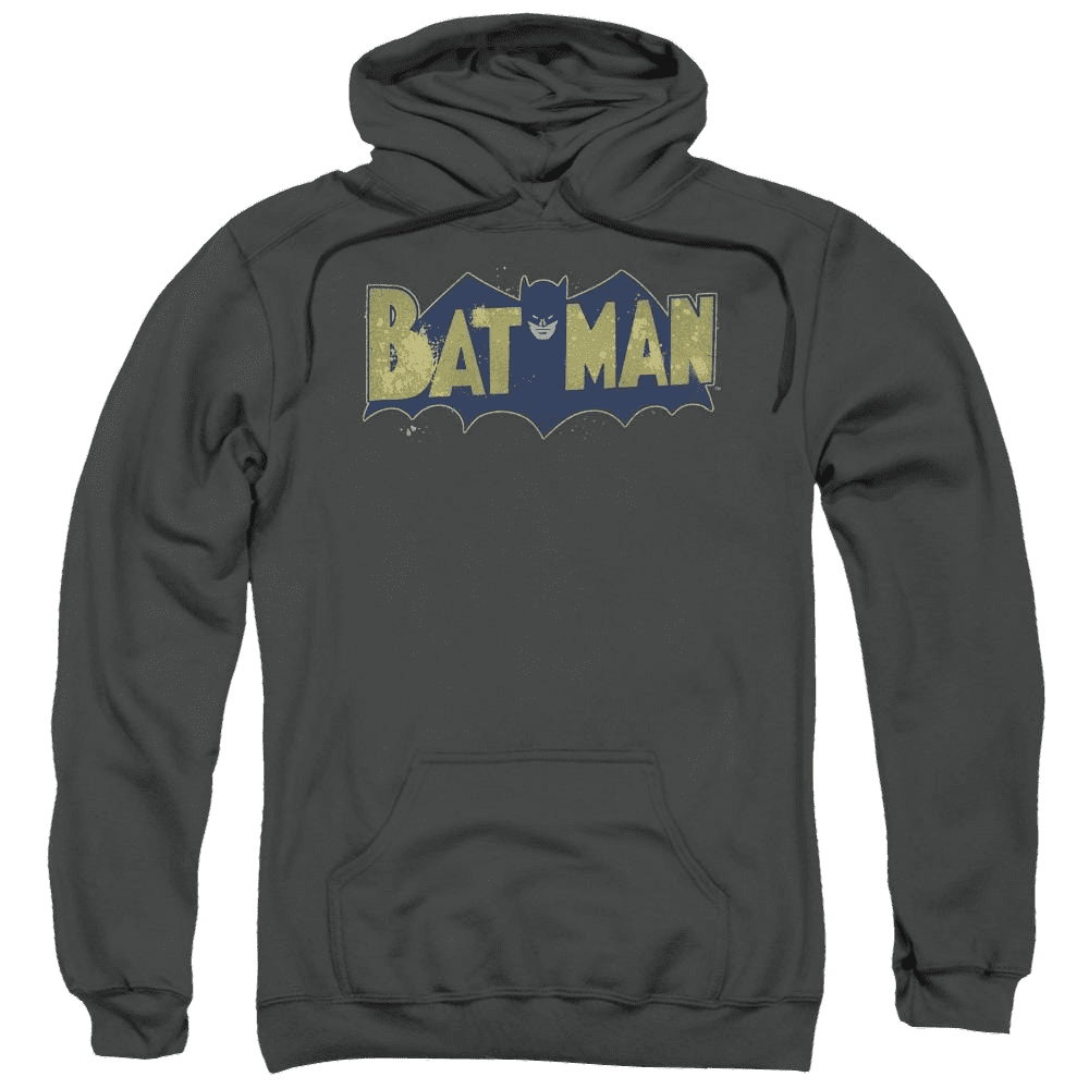 Batman Vintage Logo Splatter – Pullover Hoodie