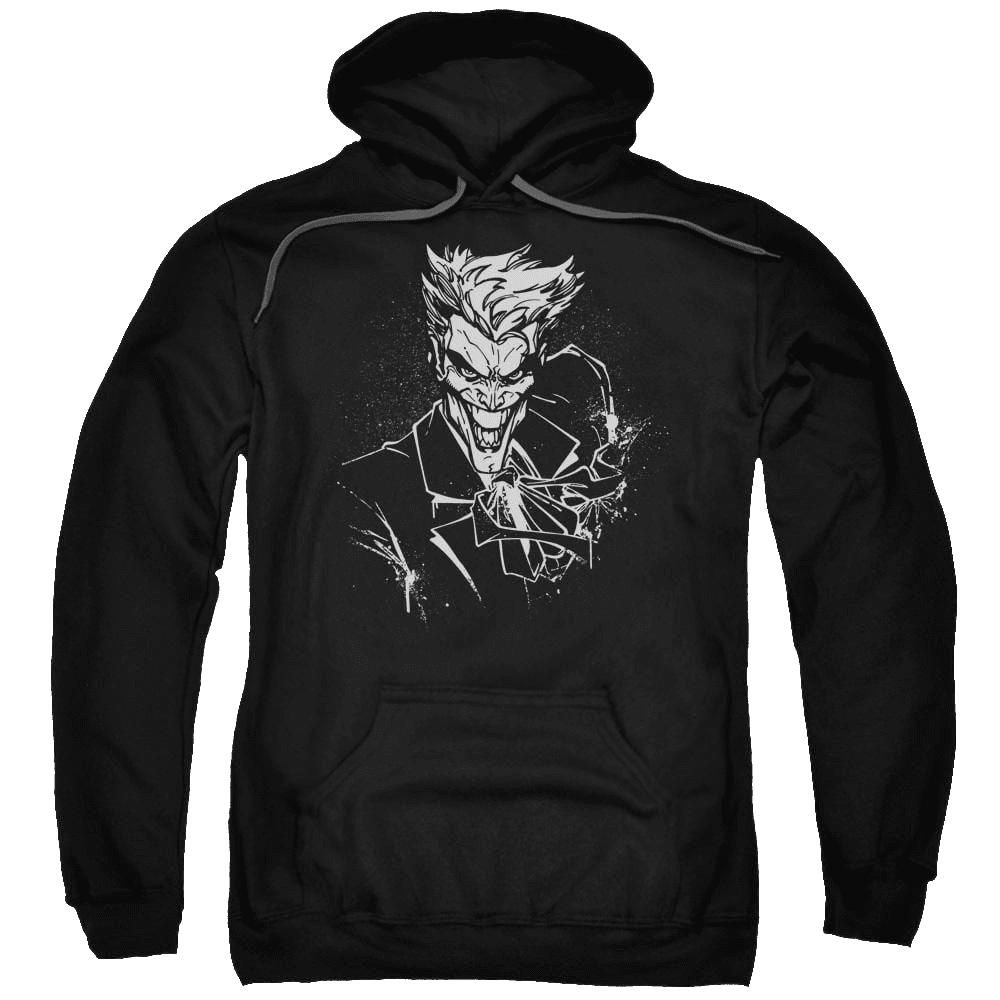 Batman Joker’S Splatter Smile – Pullover Hoodie