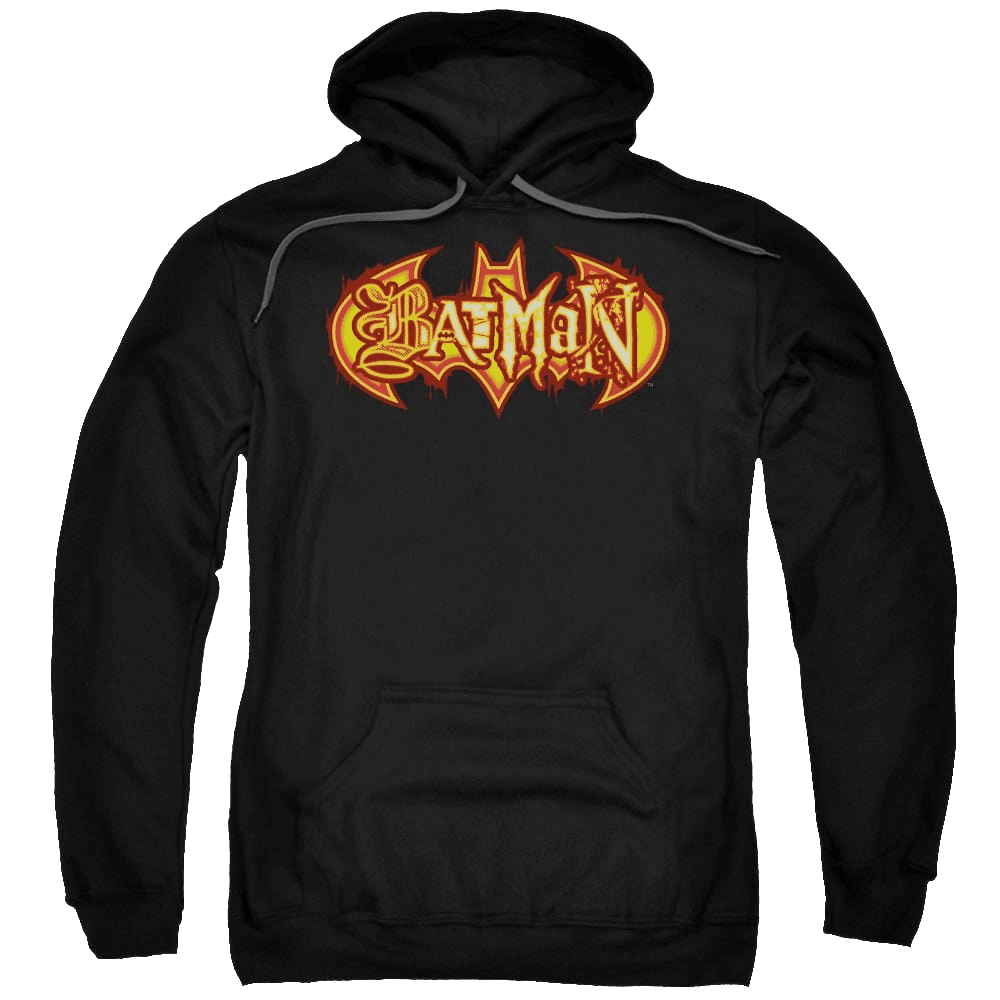 Batman Fiery Shield – Pullover Hoodie