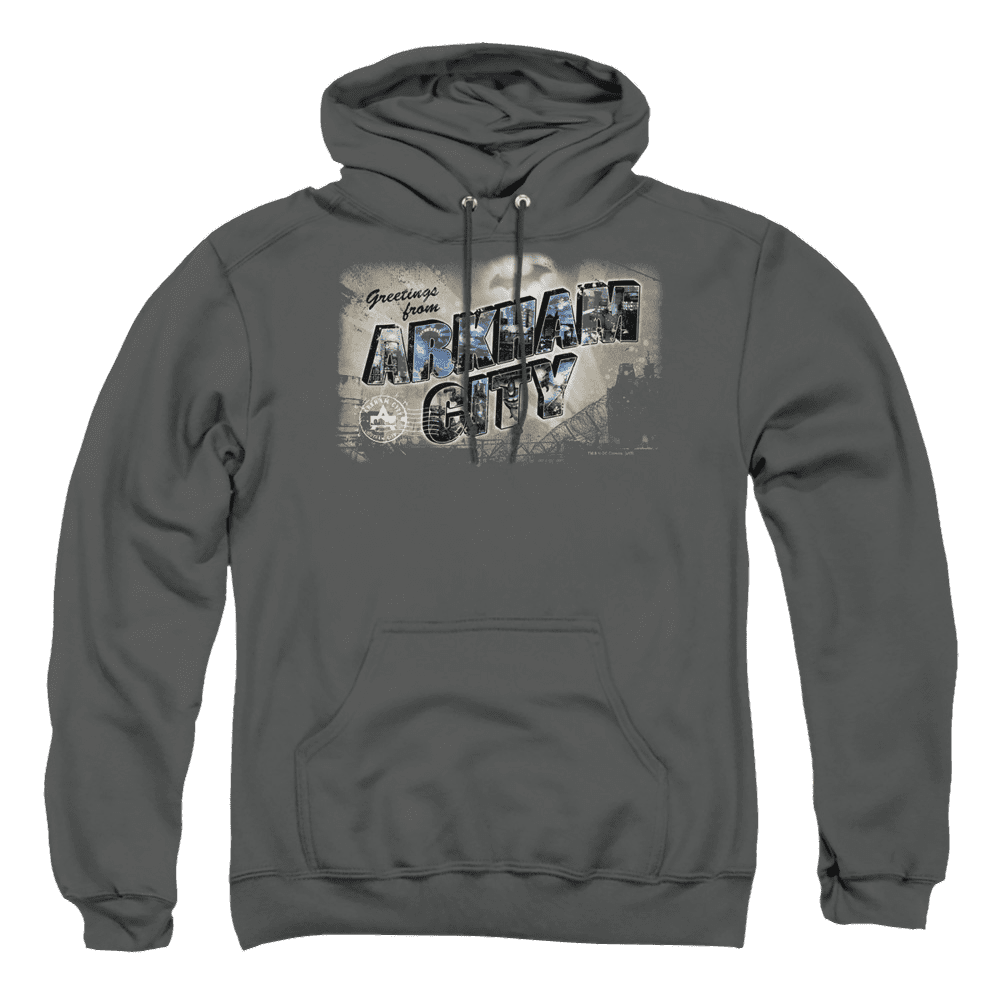 Batman – Arkham Greetings From Arkham – Pullover Hoodie