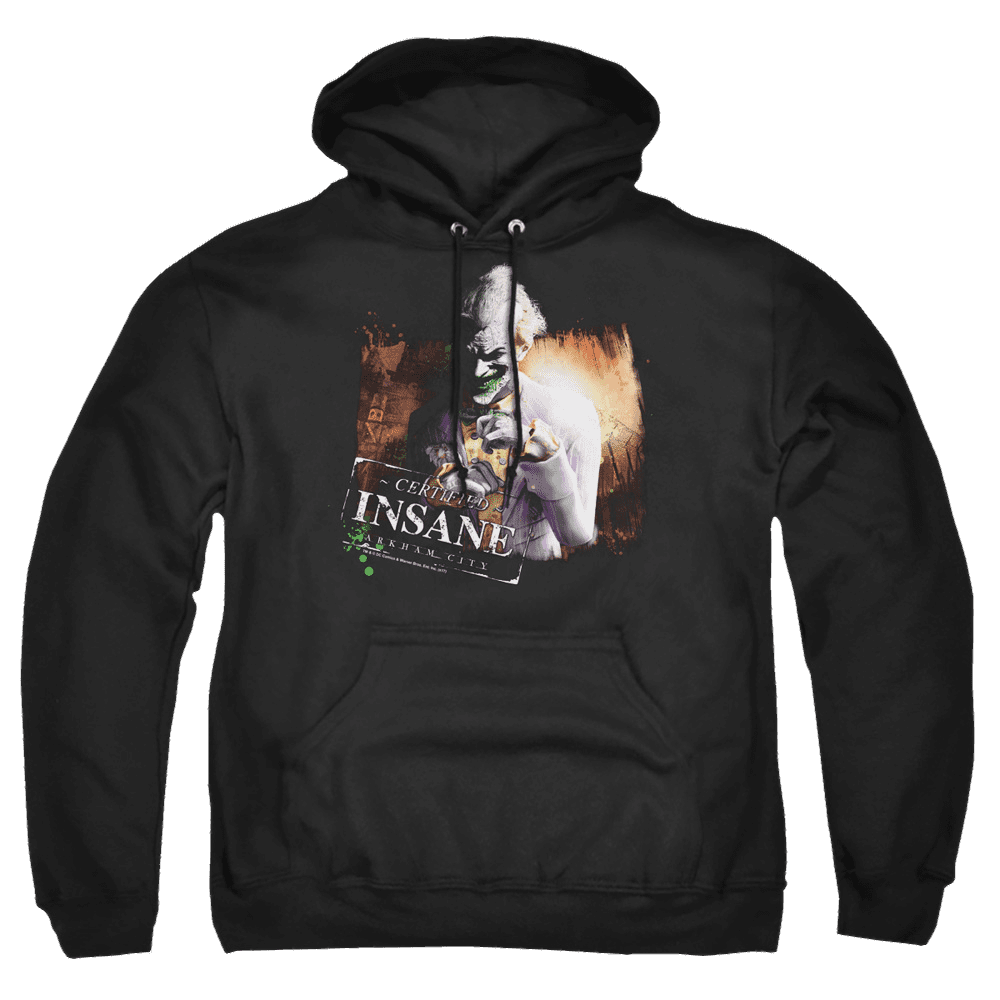 Batman – Arkham Certified Insane – Pullover Hoodie