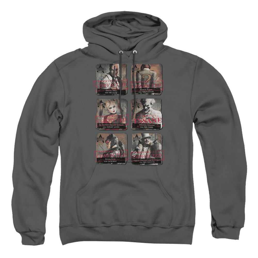 Batman – Arkham Arkham Lineup – Pullover Hoodie