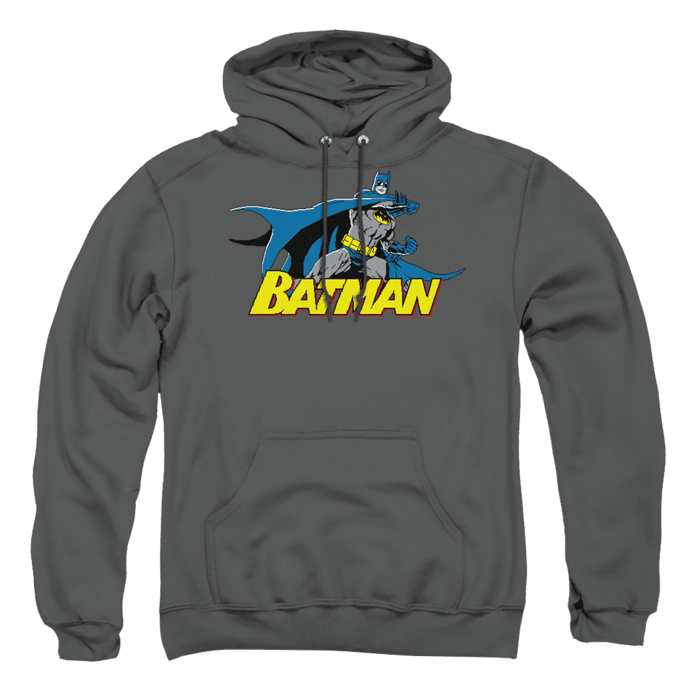 Batman 8 Bit Cape – Pullover Hoodie