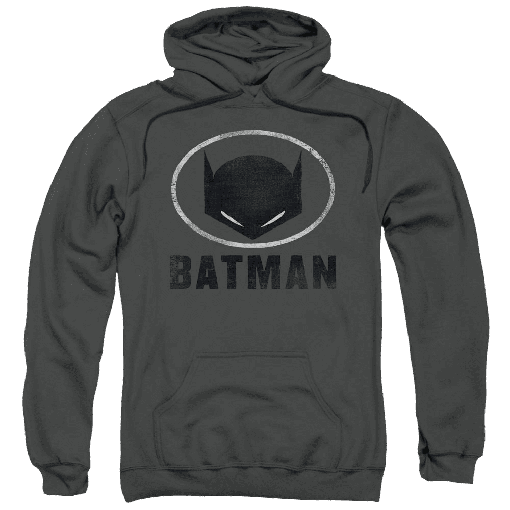 Batman Mask In Oval – Pullover Hoodie