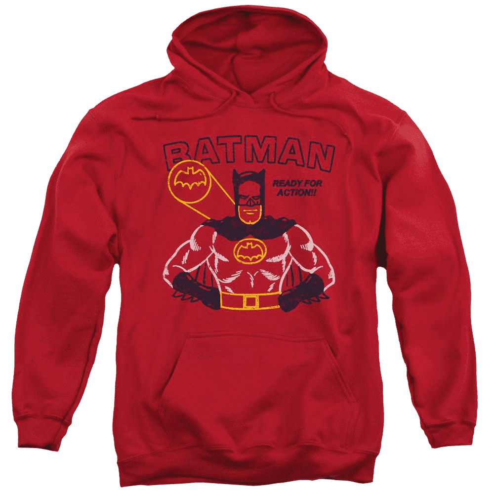 Batman Ready For Action – Pullover Hoodie