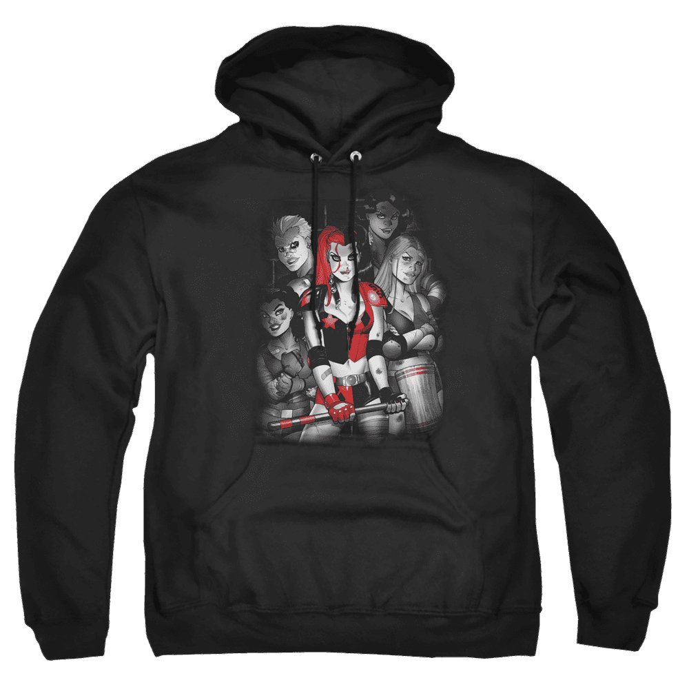 Batman Bad Gals Bw – Pullover Hoodie