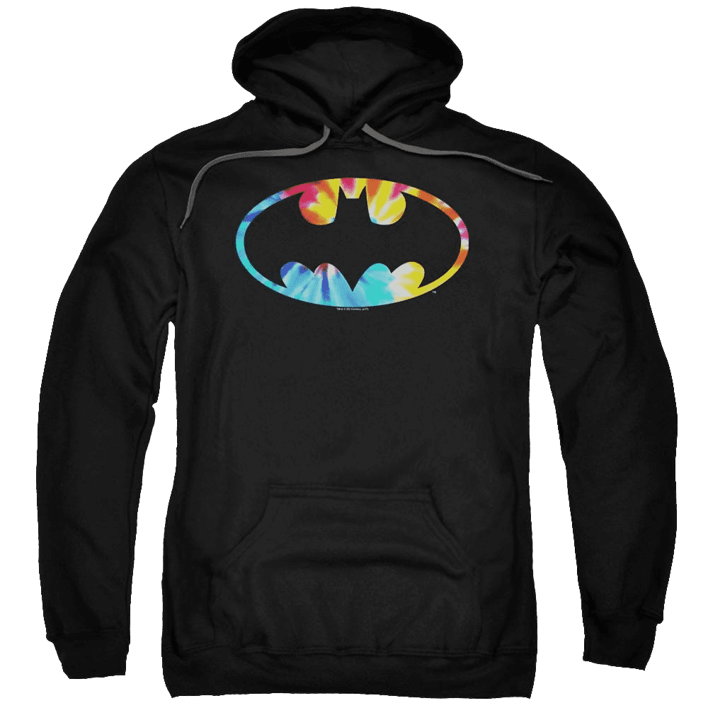 Batman Tie Dye Batman Logo – Pullover Hoodie