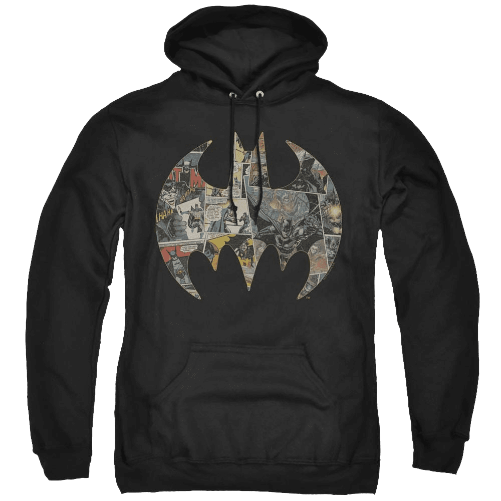 Dc Batman Collage Shield – Pullover Hoodie