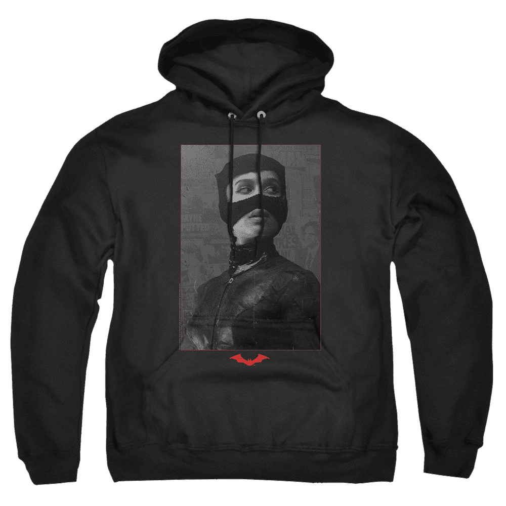 The Batman (2022) Catwoman Worn Portrait – Pullover Hoodie