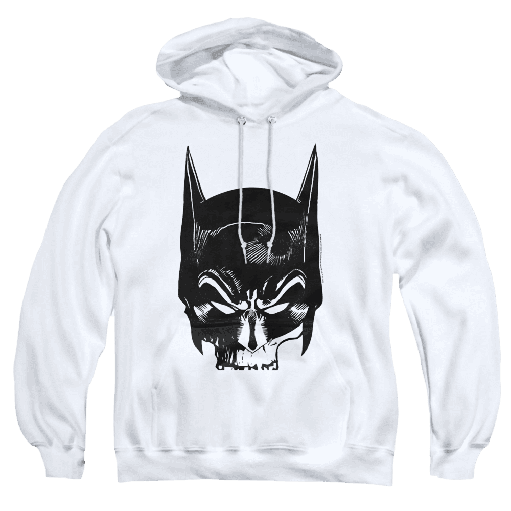 The Batman (2022) Skull On White – Pullover Hoodie