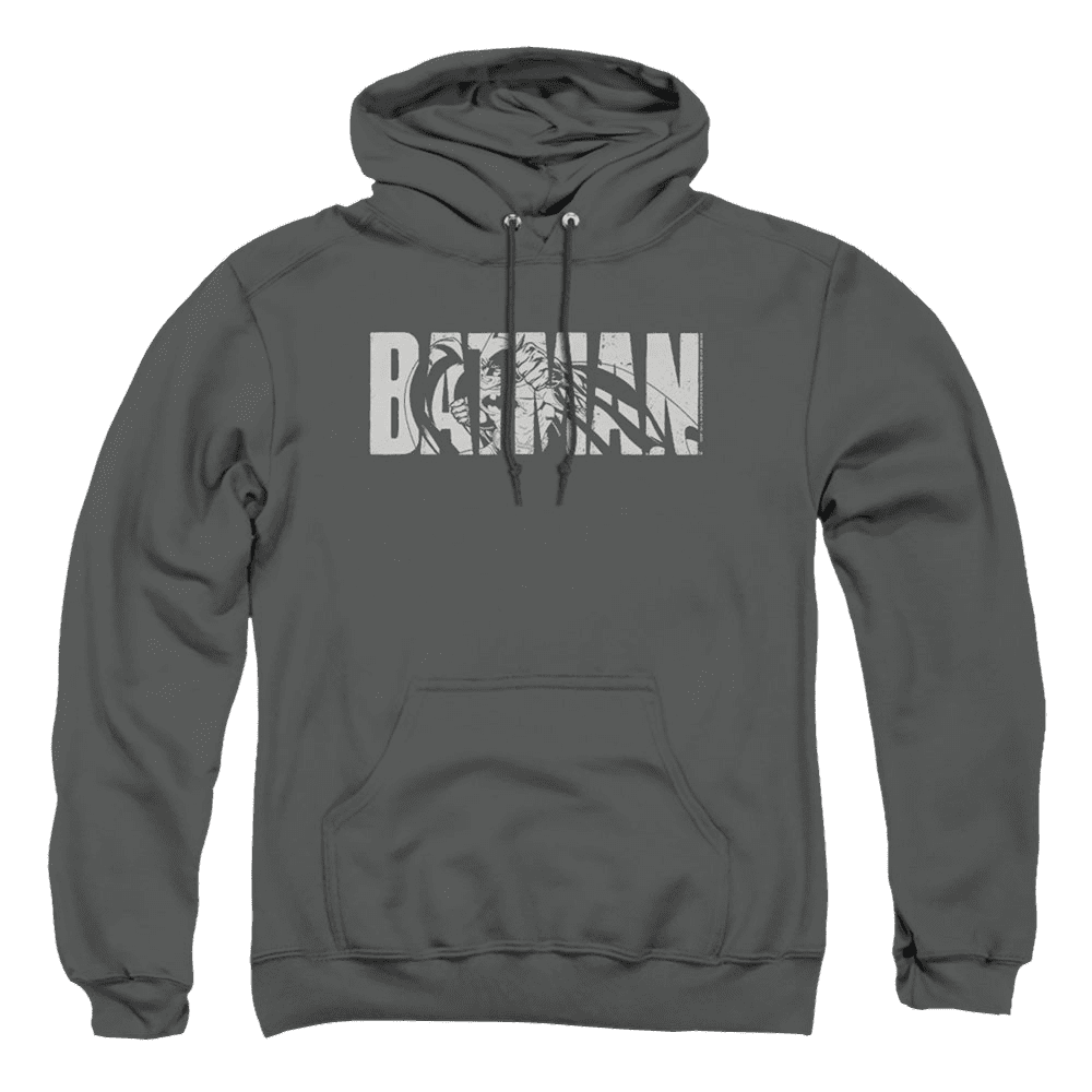 The Batman (2022) Text On Gray – Pullover Hoodie