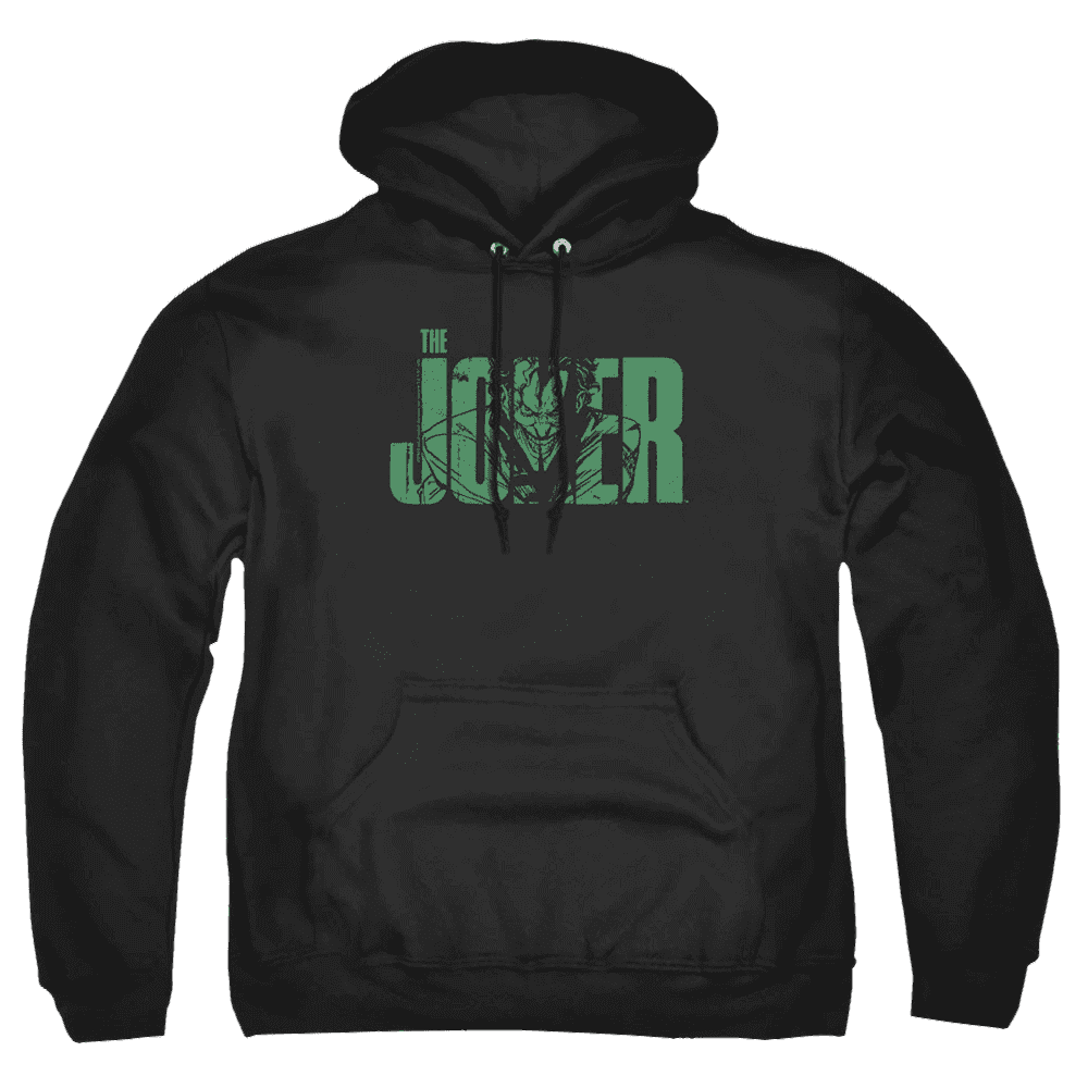 The Batman (2022) Joker Text On Black – Pullover Hoodie