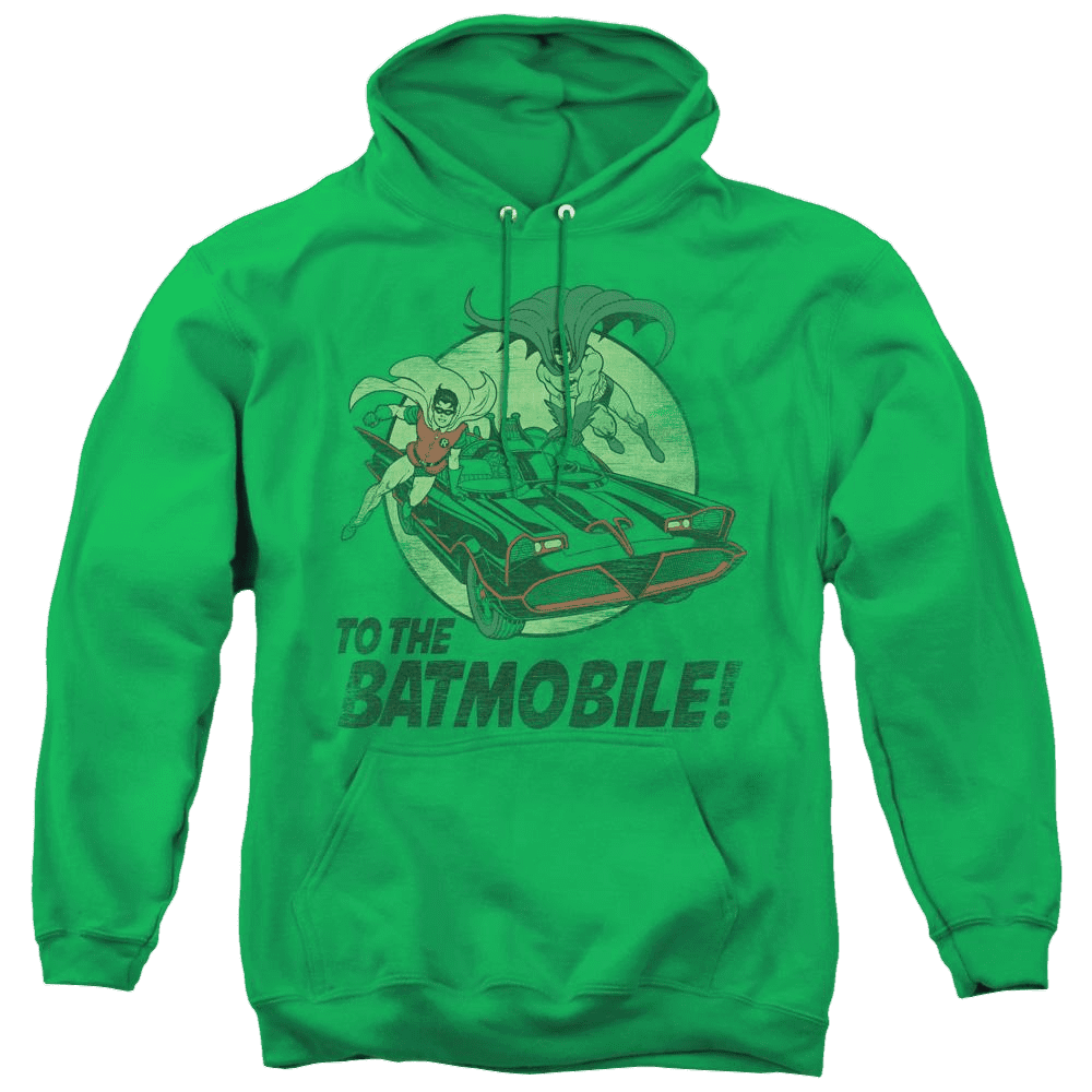 Batman Classic Tv Series To The Batmobile – Pullover Hoodie