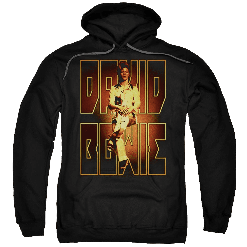 David Bowie Perched – Pullover Hoodie