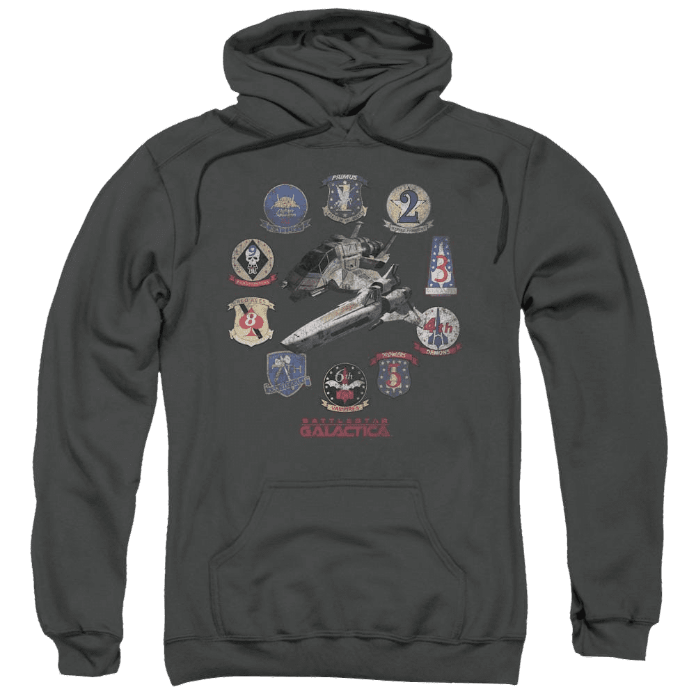 Battlestar Galactica Badges – Pullover Hoodie