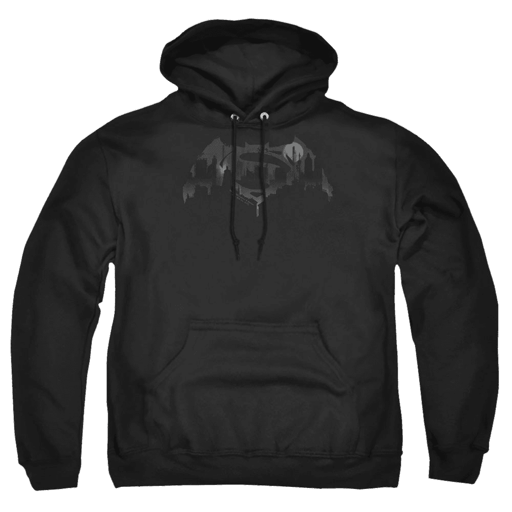 Batman V Superman Cityscape Logo – Pullover Hoodie