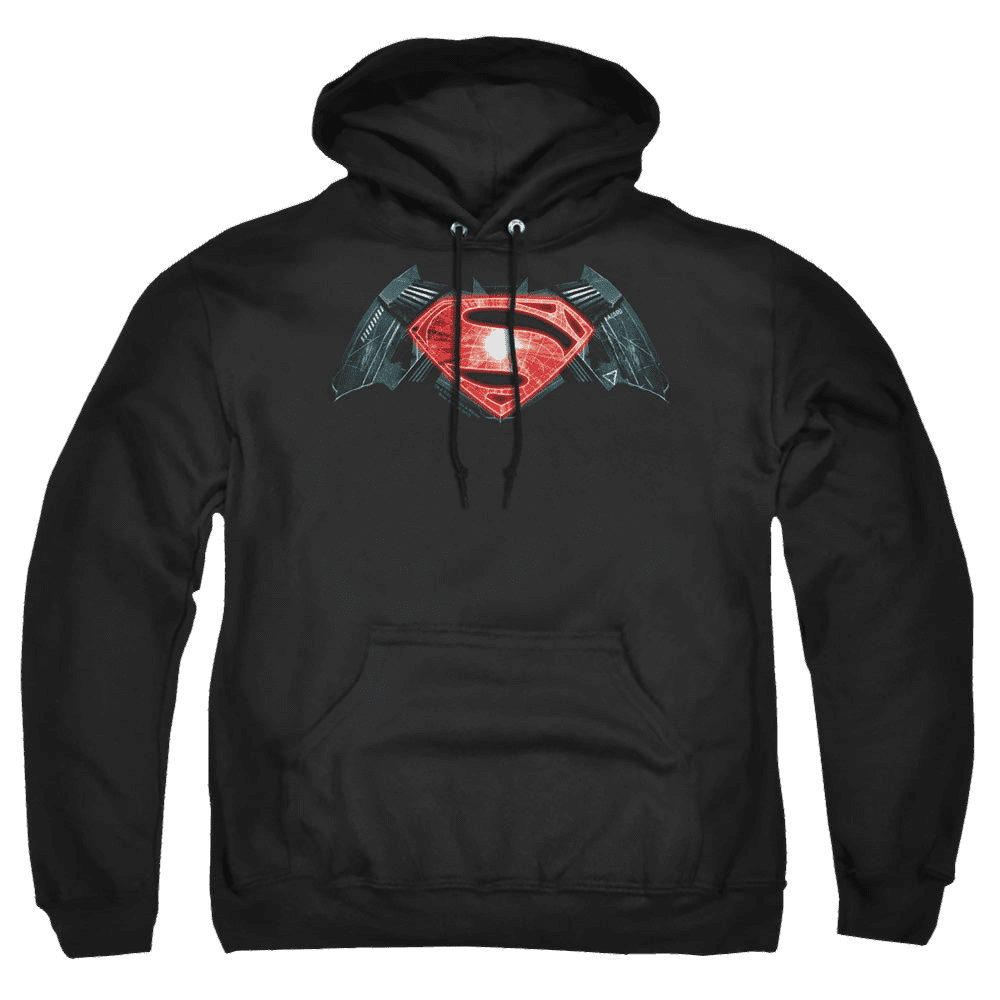 Batman V Superman Industrial Logo – Pullover Hoodie