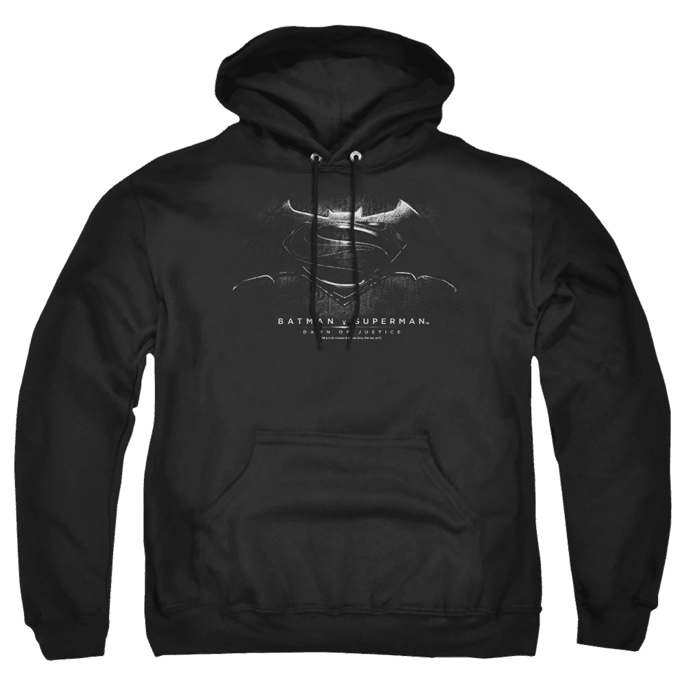 Batman V Superman Bw Logo – Pullover Hoodie