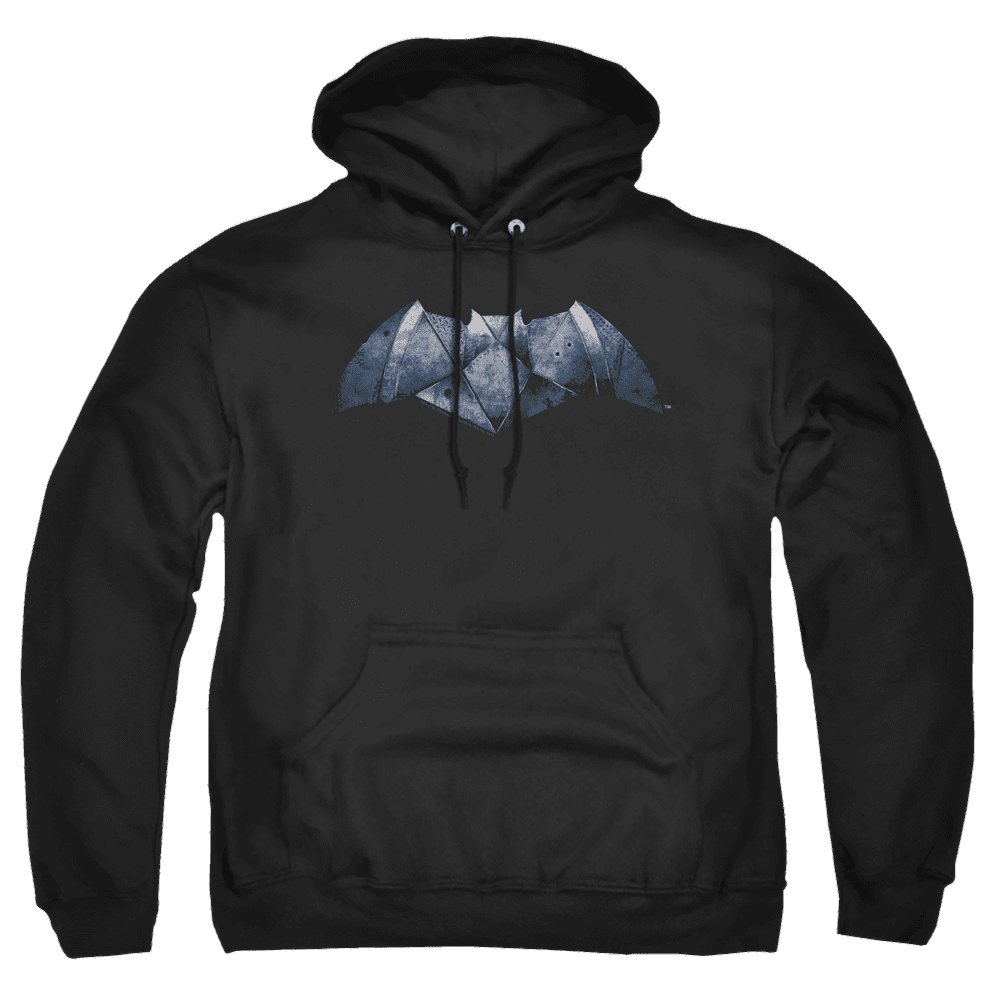 Batman V Superman Plated Bat Logo – Pullover Hoodie