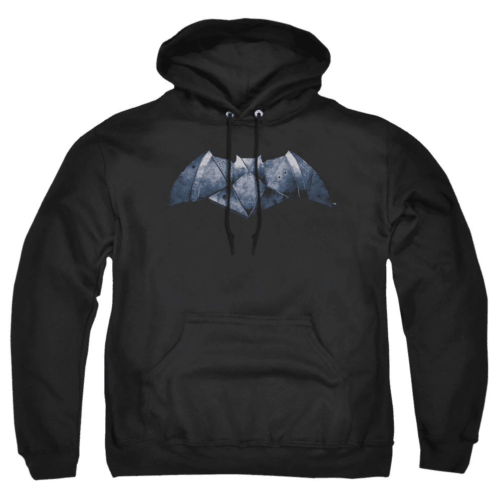 Batman V Superman Plated Bat Logo – Pullover Hoodie