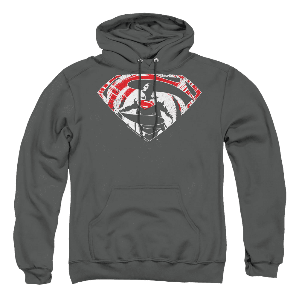 Batman V Superman Super Splatter Logo – Pullover Hoodie