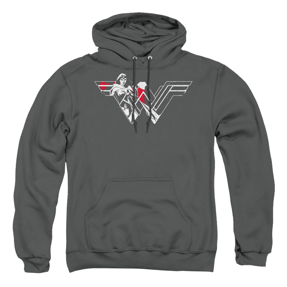 Batman V Superman Wonder Splatter Logo – Pullover Hoodie