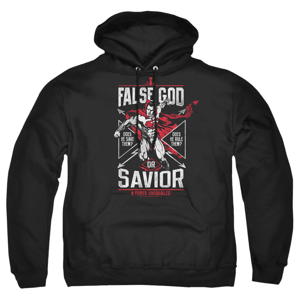 Batman V Superman False God Or Savior – Pullover Hoodie