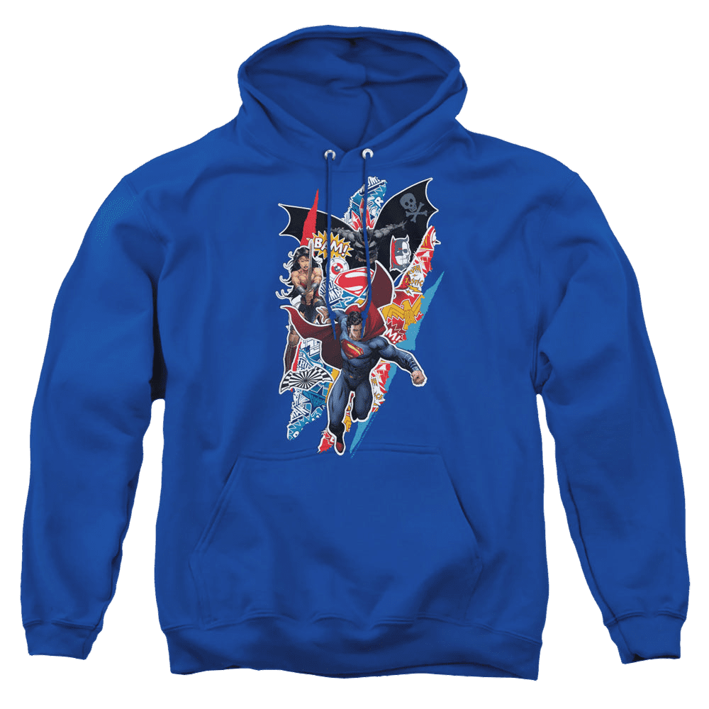 Batman V Superman Batman V Superman Ripped Trio – Pullover Hoodie