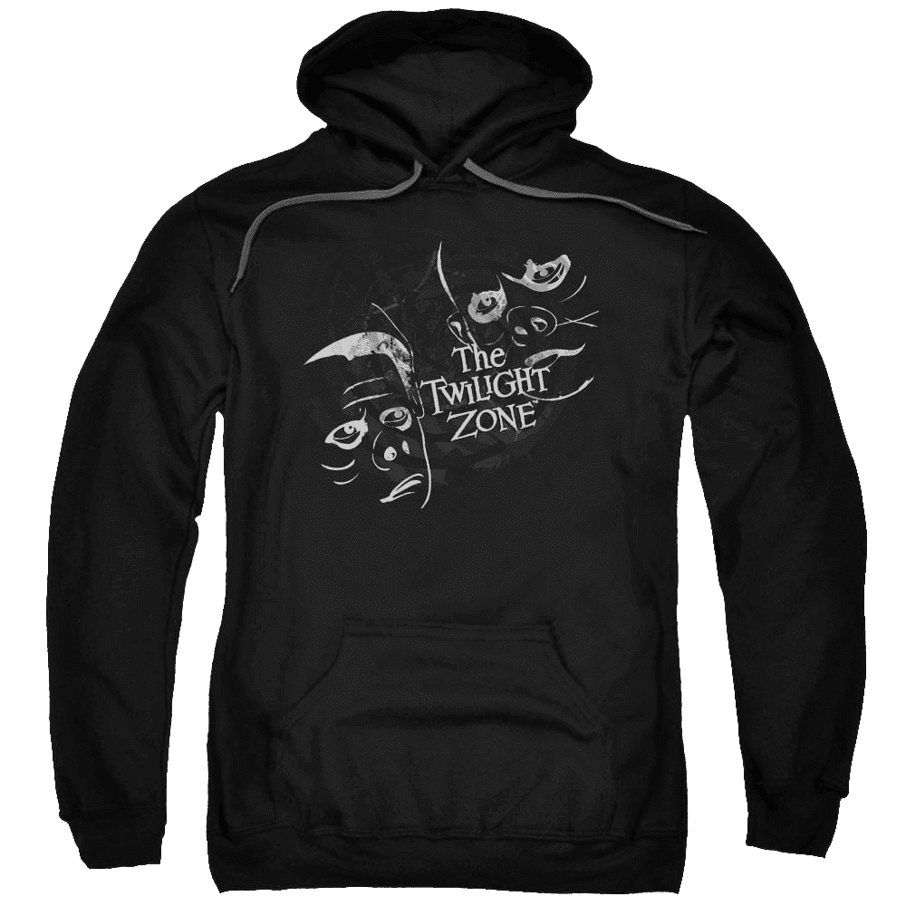 The Twilight Zone Strange Faces Pullover Hoodie