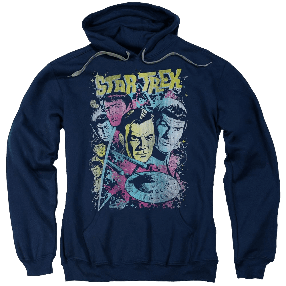 Star Trek Classic Crew Illustrated Pullover Hoodie