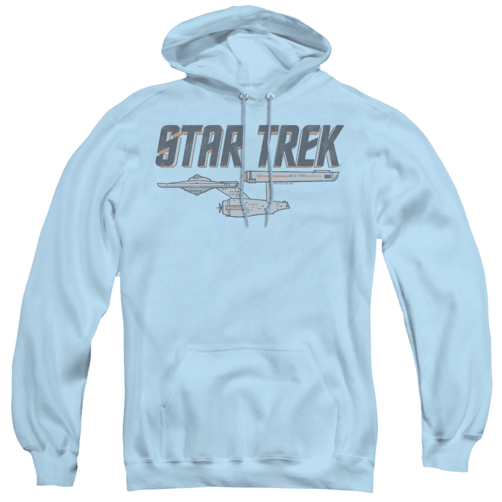 Star Trek The Original Series Enterprise Logo – Pullover Hoodie