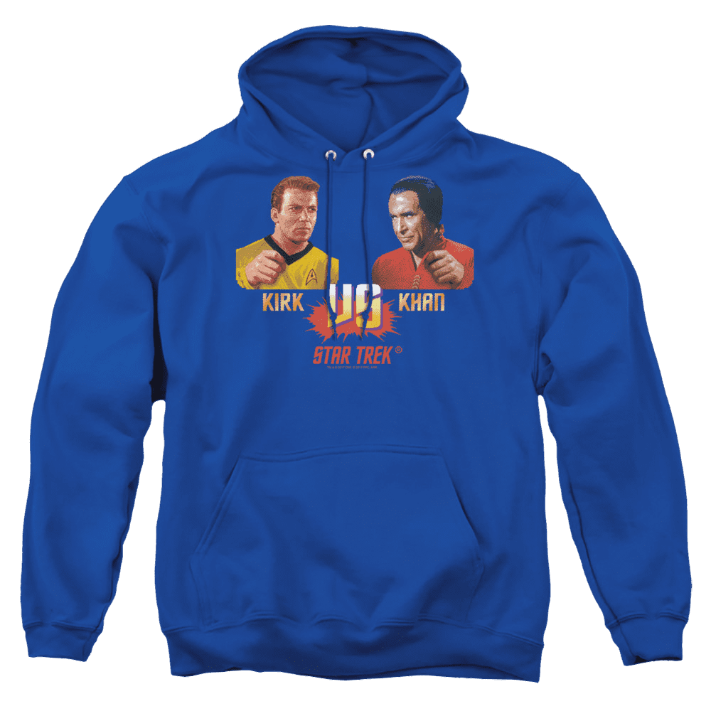 Star Trek Kirk Vs Khan Pullover Hoodie