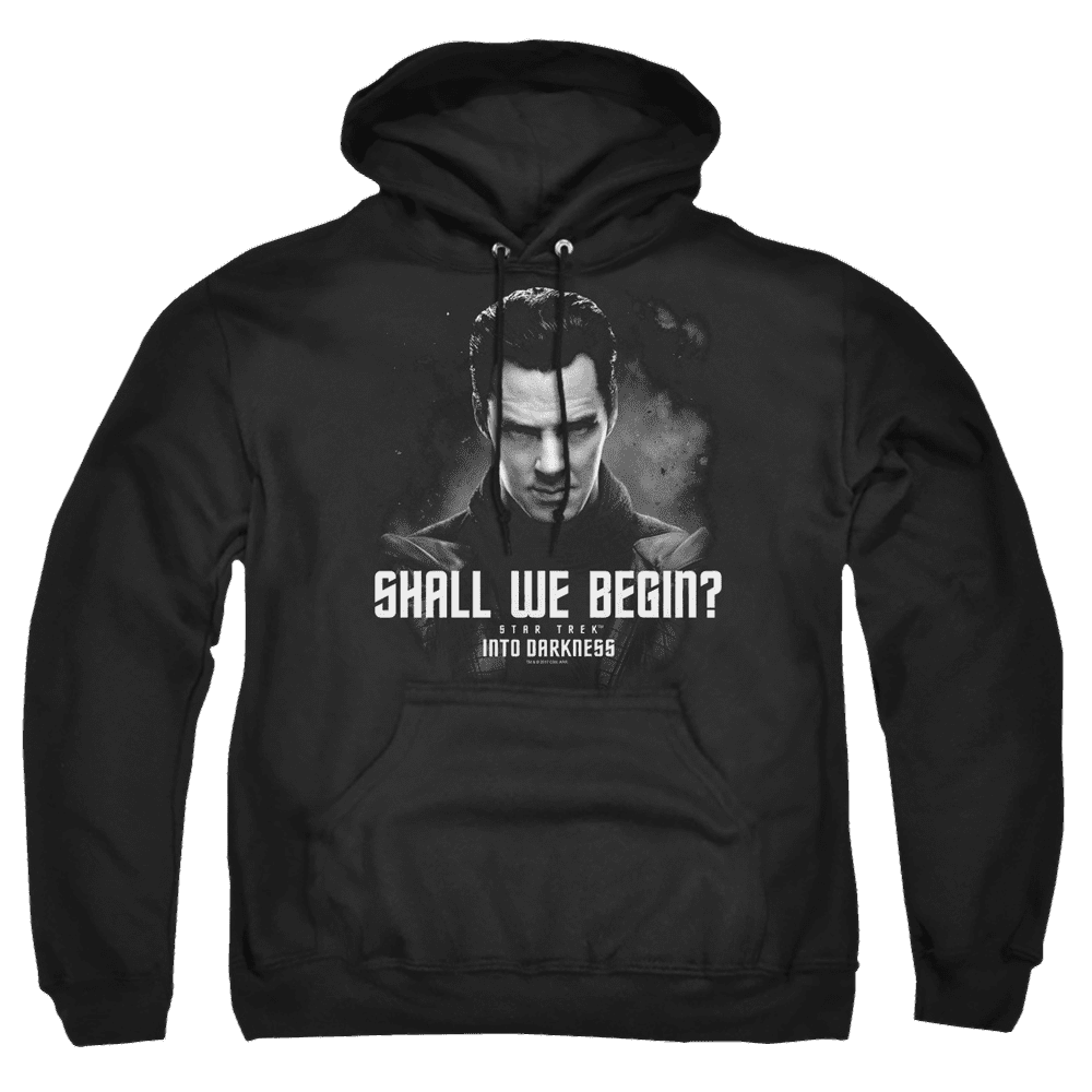 Star Trek Shall We Begin Pullover Hoodie