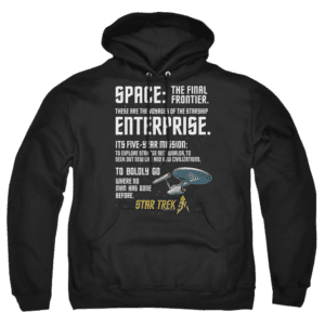 Star Trek Intro Pullover Hoodie