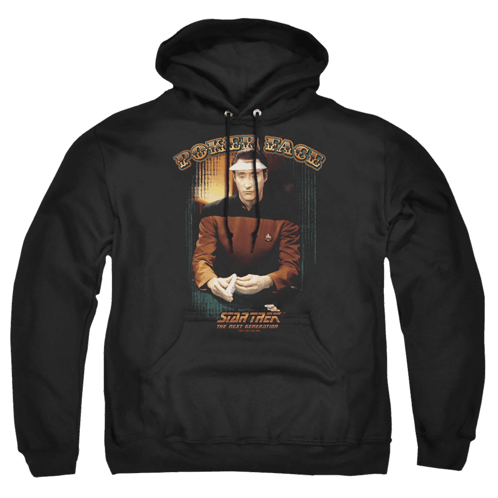 Star Trek Poker Face Pullover Hoodie