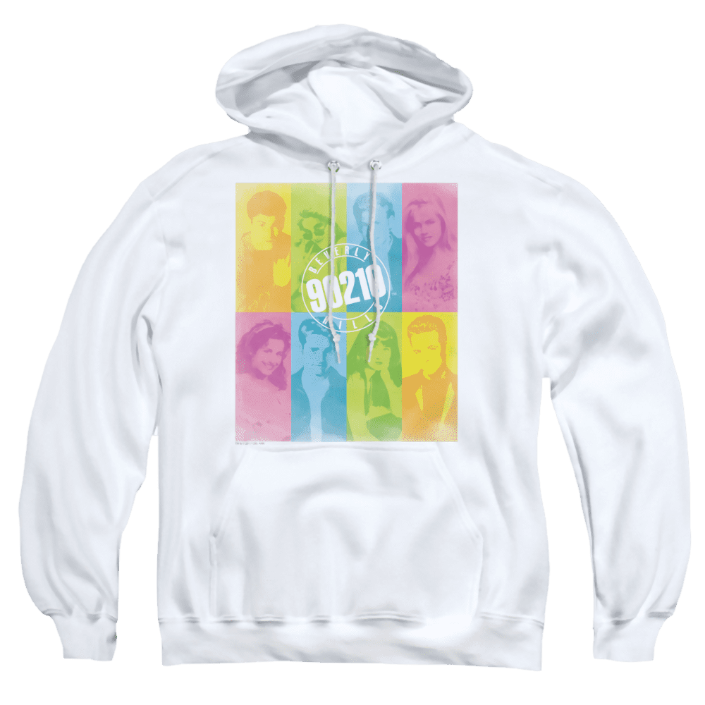 Beverly Hills 90210 Color Block Of Friends – Pullover Hoodie