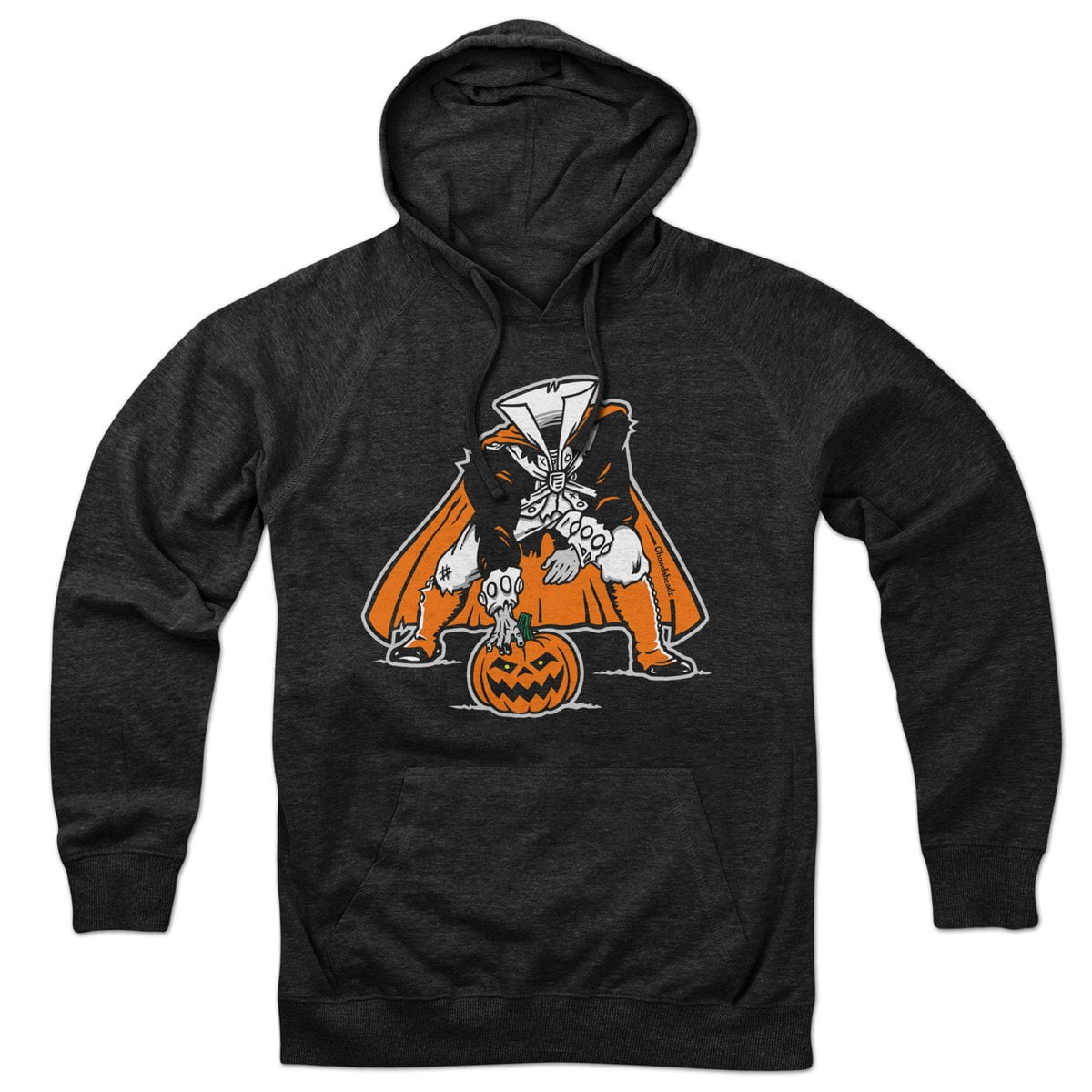 Three Point Stance Headless Horseman Hoodie