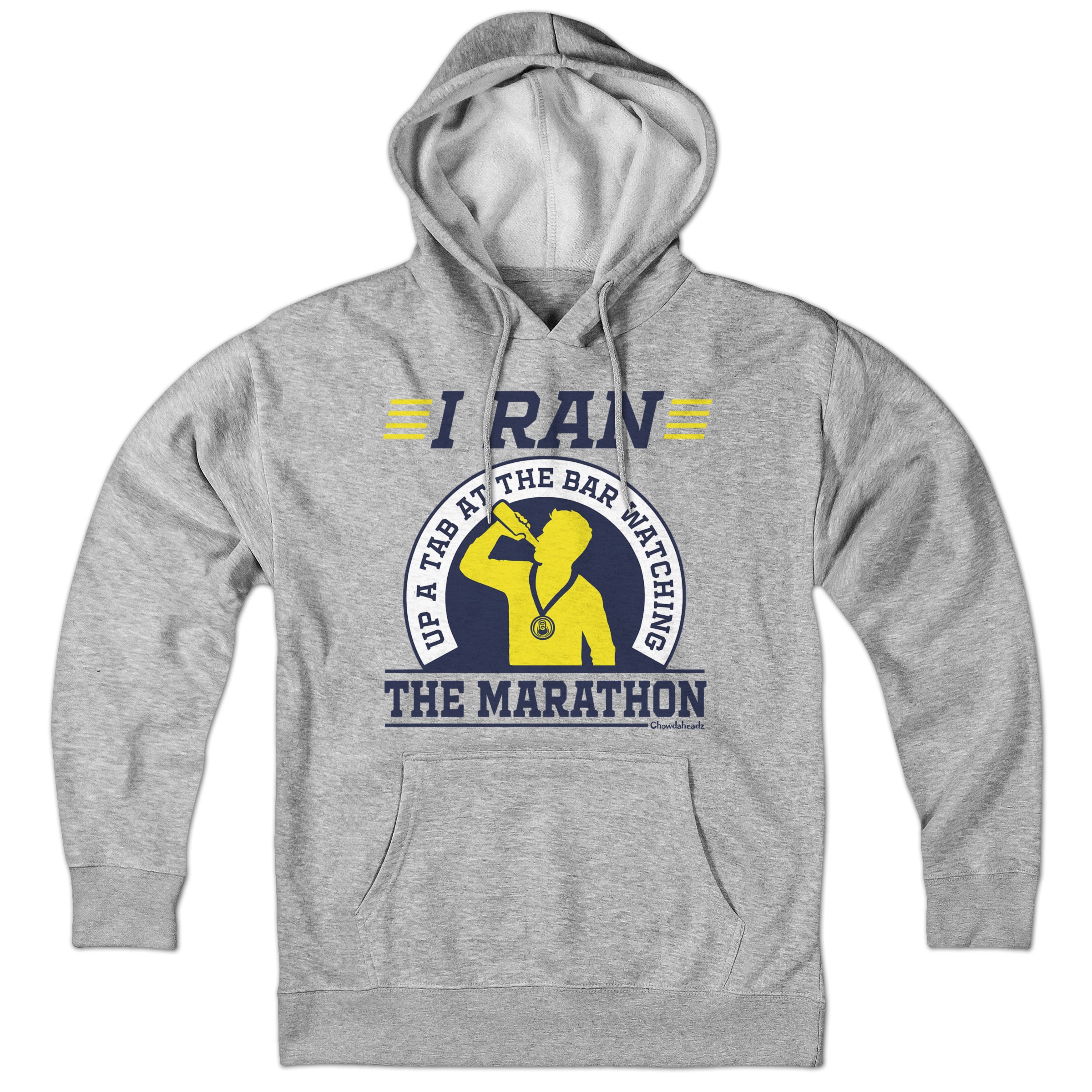 I Ran Up A Tab Watching The Marathon Hoodie